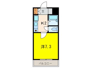 カレント宝塚の物件間取画像